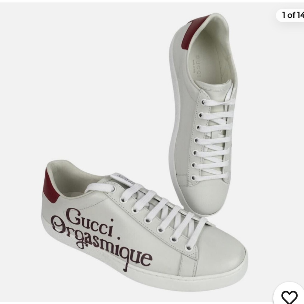 Gucci
Ace leather low trainers